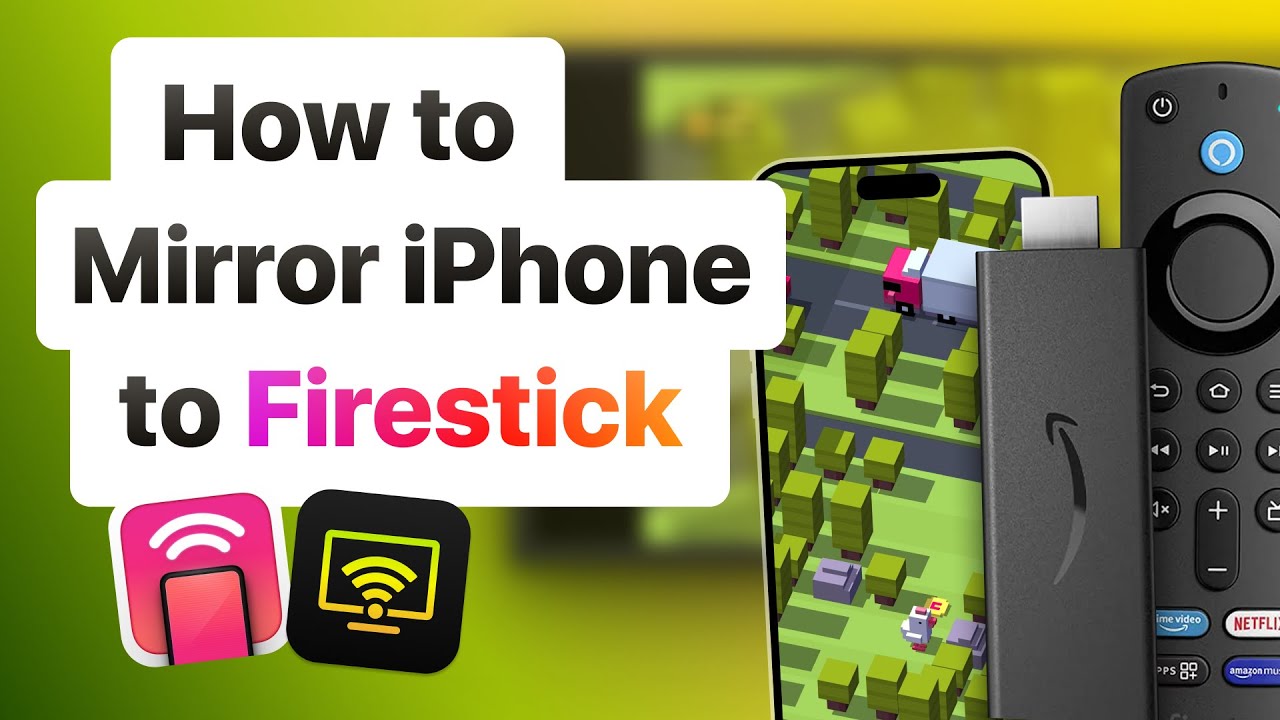 how to mirror iphone to firestick